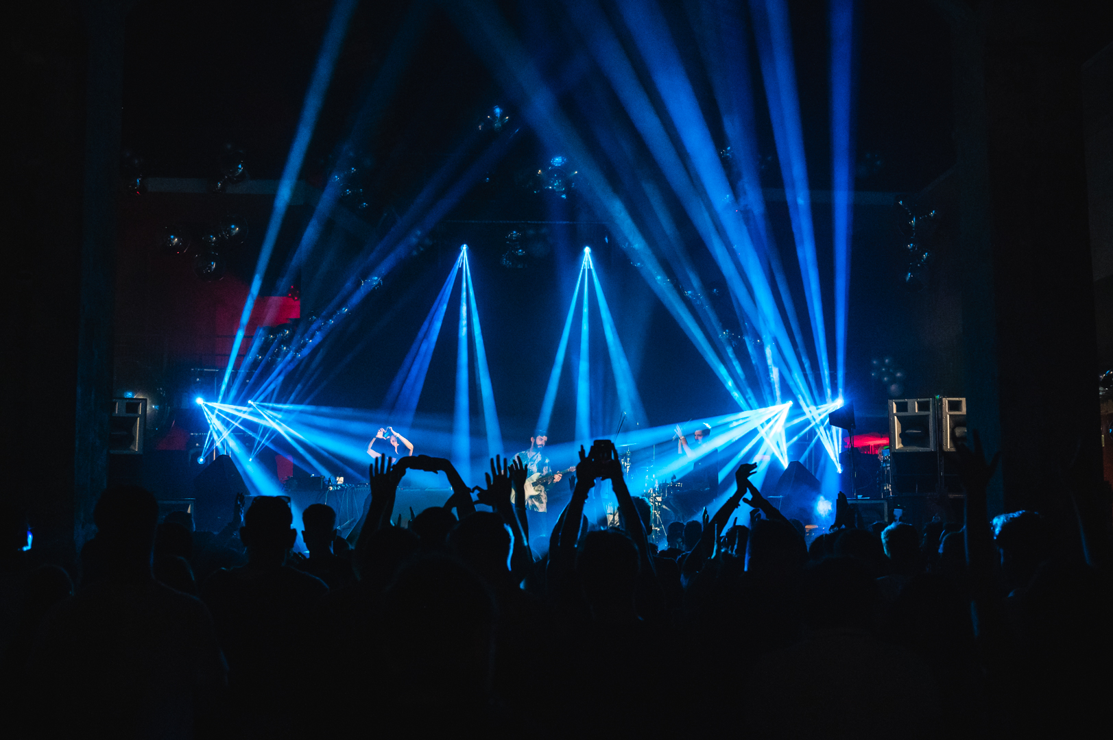 LCUK Artists live concert production with stage lighting
